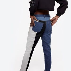 Daya by Zendaya Patchwork Jeans